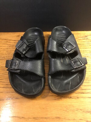 Birkenstock Black Slip-On Clog Sandal Birkenstock Boston Clog Slide Sandals - black oiled leather  main image 3