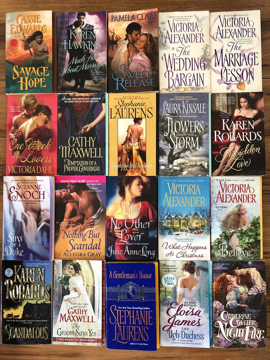 Lot Of 10 Historical Romance Paperback Books Author Mix Lot Of 10 Historical Romance Paperback Books Author Mix