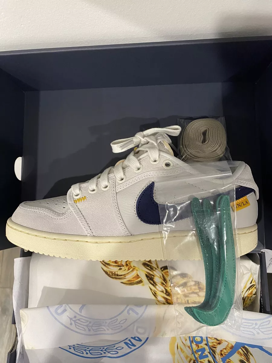 2023 Union LA x Air Jordan 1 KO Low 'Sail Muslin Size M 6 / W 7.5