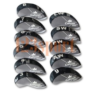 USA-11pcs-Camo-Golf-3-Lw-Iron-Wedge-Headcovers-Covers-Set-for-Taylormade-M2-SLDR