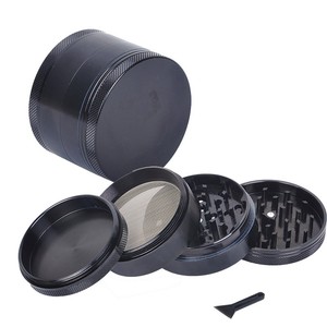 High Quality 4 Piece Grinder Black Ebay