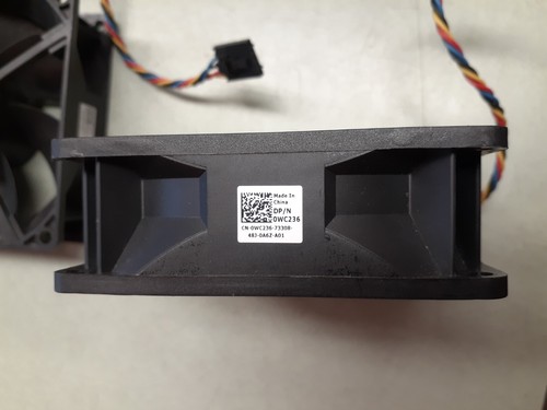 (4) FoxConn PV903212PSPF 0C 0.60A 12V DC Brushless Fan 0WC236 WC236 - Picture 3 of 3