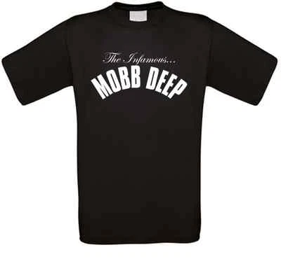 FRUIT OF THE LOOM/GILDAN/B&C/SOL´S T-Shirt Infamous Mobb Deep Rap Hip Hop Toutes Tailles NEUF