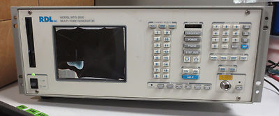 RDL Aeroflex 16CH Multi Tone RF Signal Generator MTG-2000 D OPT 05 MTG2000-D-05