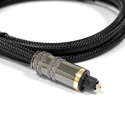 1m-10m Toslink kabel Glasfaser Optisches LWL SPDIF Audiokabel Soundbar Digita 