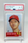 PSA 8 - 2018 Topps Living SHOHEI OHTANI RC #7 Angels (9310)