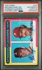 1975 Topps - League Leaders Nolan Ryan, Steve Carlton #312 Signed Auto PSA /DNA