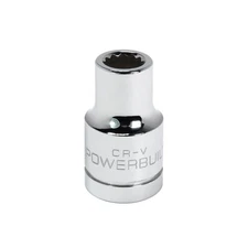Powerbuilt 1/2 Inch Drive x 3/8 Inch 12 Point Shallow Socket - 642038