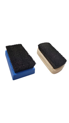Horsehair Brush for Flexo Photopolymer Plate Cleaning - Wood or Plastic Base