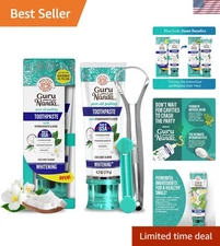 Fluoride-Free Hydroxyapatite Toothpaste - Freshens Breath & Fights Plaque, 4.2oz