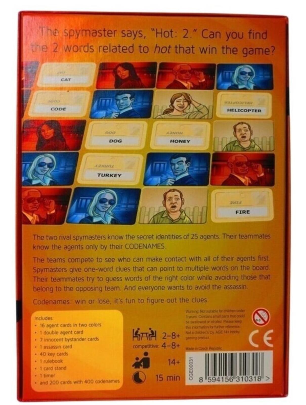 Codenames Board Game by Vlaada Chvátil image 2