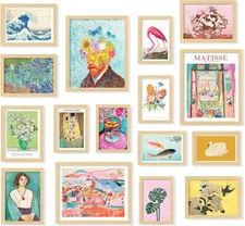 97 Decor Eclectic Home Aesthetic - 16 Pcs Maximalist 