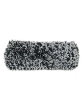 Surell Women's Faux Fur Headband (O/S, Black Frost)
