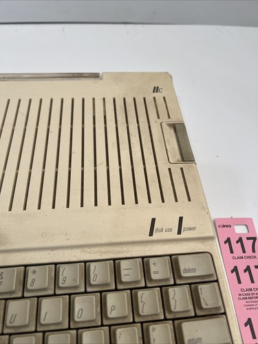 Apple IIC A2S4000 Computer UNTESTED No Power Supply Original Vintage 1st 2c Wow - Picture 6 of 24