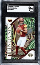 2024 Illusions Jayden Daniels Emerald Green Illusionists (RC) SGC Grade (9) 💎