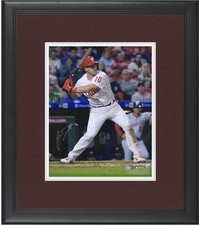 J.T. Realmuto Philadelphia Phillies Framed Signed 8