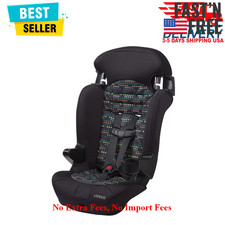 Cosco Kids Finale 2-in-1 Toddler High-back Booster Car Seat, Diamond Daze, New