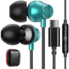 USB C Wired Earbuds Headphones with Mic for Google Pixel 11 10 10a 9 9a 8 7