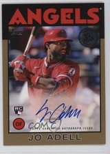 2021 Topps 1986 Topps Baseball Gold 28/50 Jo Adell #86A-JAD Rookie Auto RC