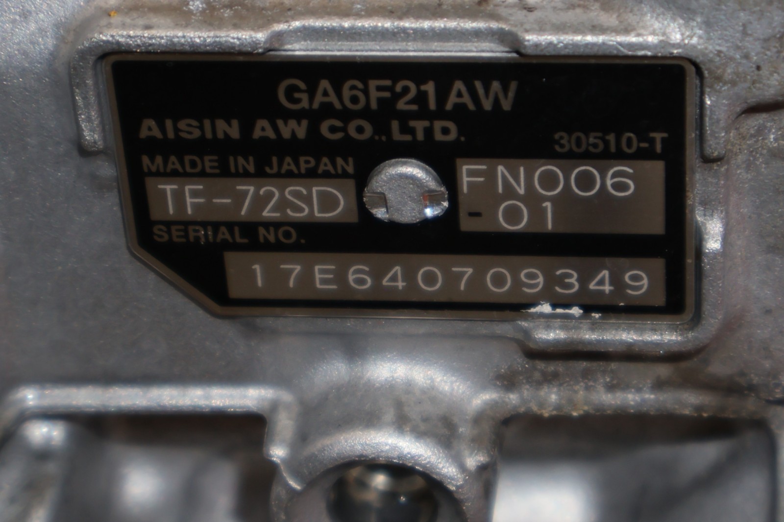 2015 - 2017 BMW i8 I12 AWD REAR AUTOMATIC TRANSMISSION GEAR BOX OEM