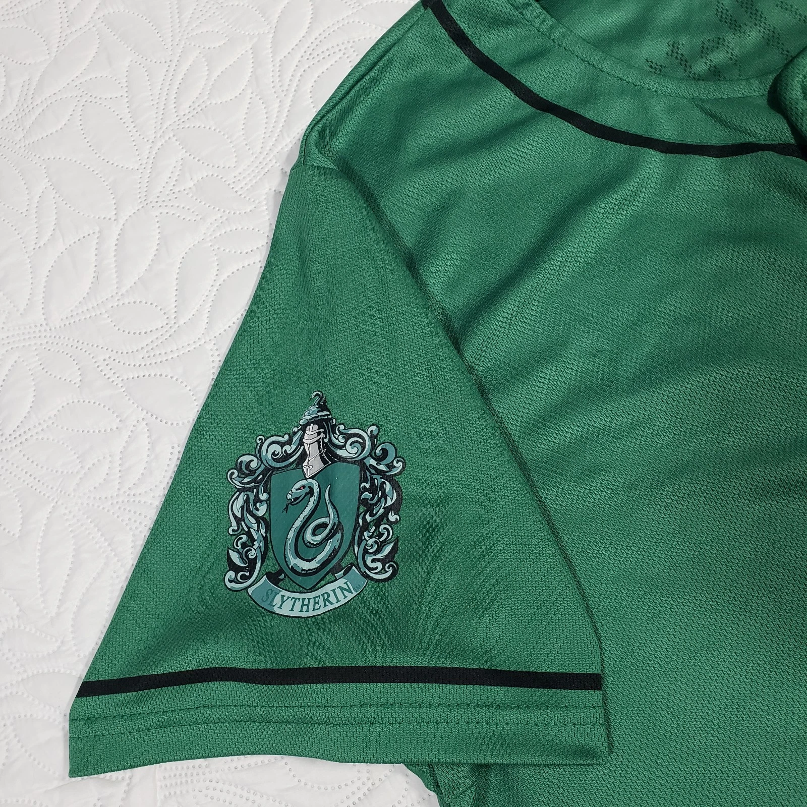 Washington Nationals Harry Potter Slytherin Baseball Jersey Large SGA