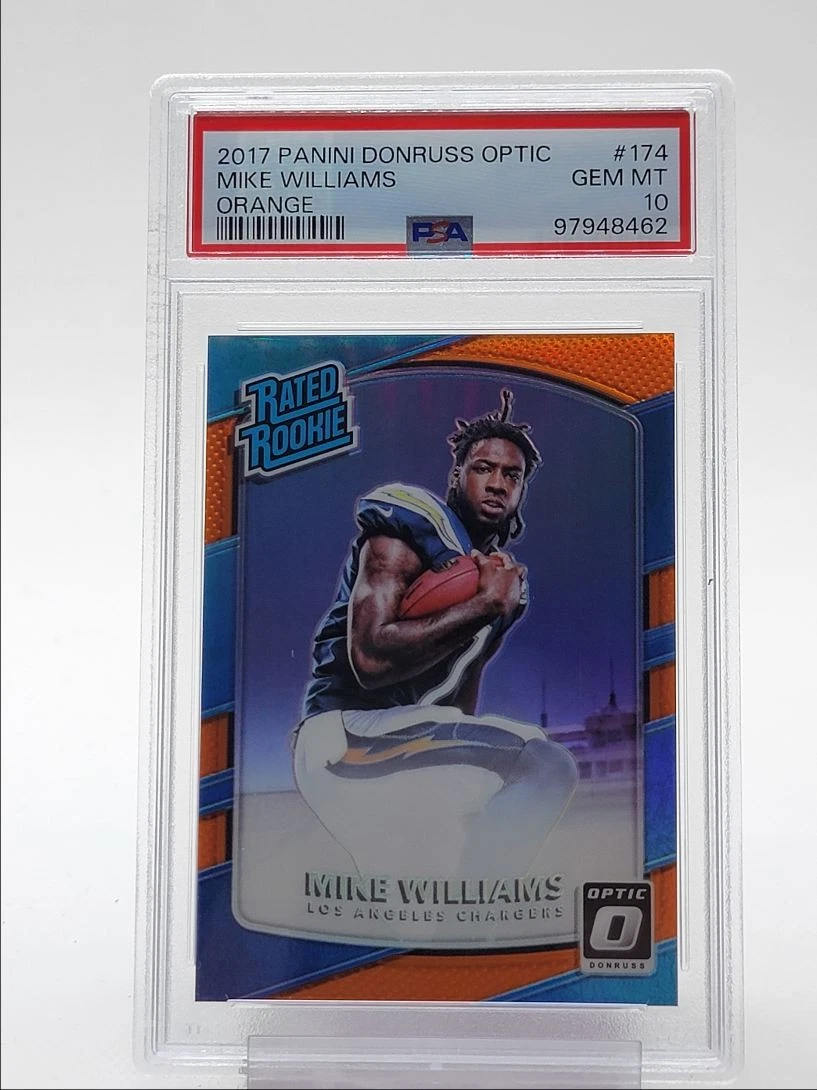 Mike Williams Panini Donruss Optic #174 Orange