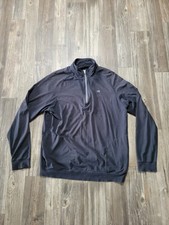Travis Mathew 1/4 Zip Golf Sweater Mens XL GrayPullover Quarter Long Sleeve