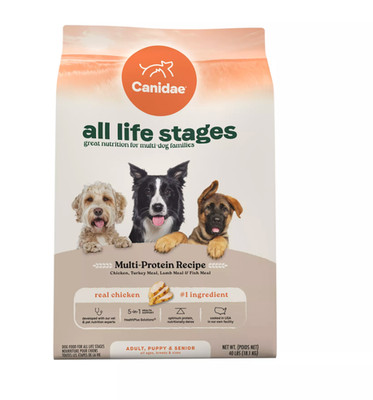 Canidae All Life Stages Dry Dog Food Multi-Protein Recipe Item 5358000 Dry Kibbl
