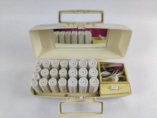 Vintage Oster 613 Curlsette Hot Rollers with Clips Tested Works