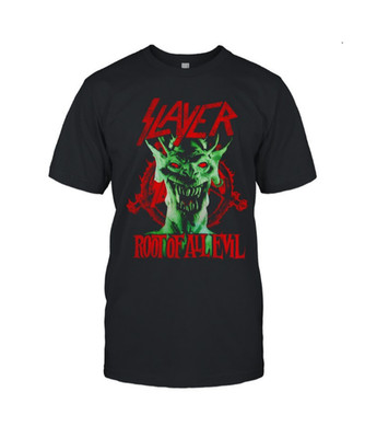 Slayer Root of All Evil Tee   Unisex Thrash Metal Shirt