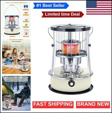 Kerosene Heater Indoor 10000 BTU Portable 1.4 Gallon 20 Hours Emergency No