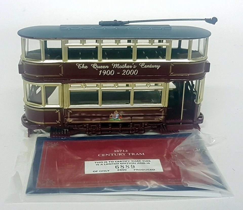 Corgi 1/76? - 36712 Fully Closed Tram Queen Mothers Century 1900 - 2000 - Image 3 of 4
