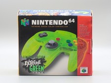 Nintendo 64 N64 Extreme Green  Controller Com...