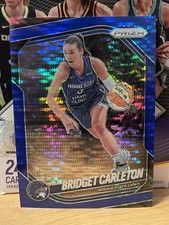 2025 Panini Prizm WNBA Bridget Carleton Blue Pulsar Prizms /199 Minnesota Lynx