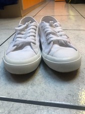 Scarpe Superga classiche bianche donna, numero 39, come nuove 