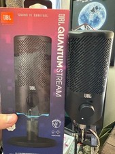 JBL QUANTUM STREAM USB Dual Condenser USB Microphone