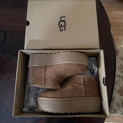UGG Women s Classic Ultra Mini Platform - Chestnut (1135092)