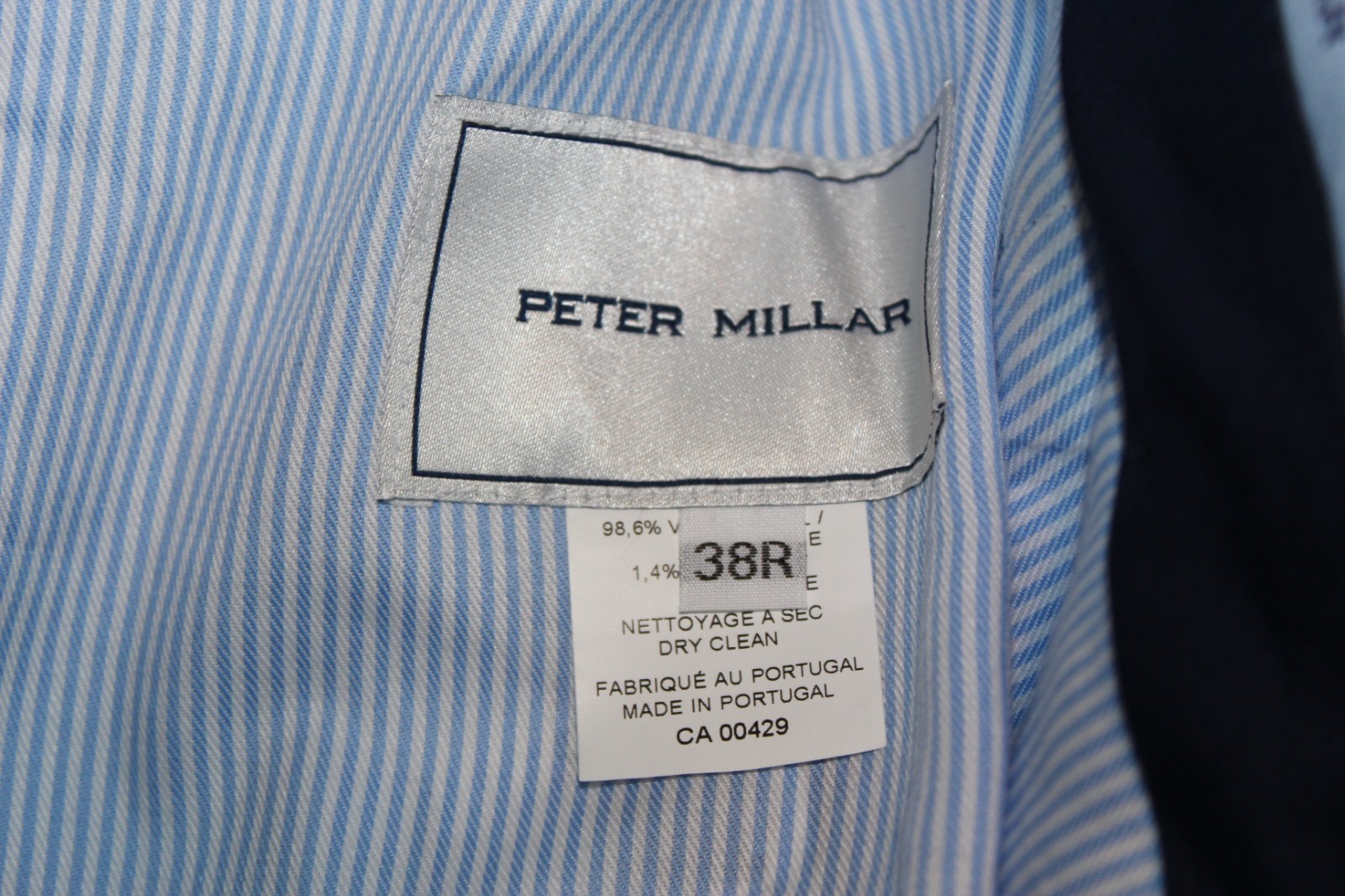 Peter Millar Harker Flat Front Solid Stretch Wool… - image 6