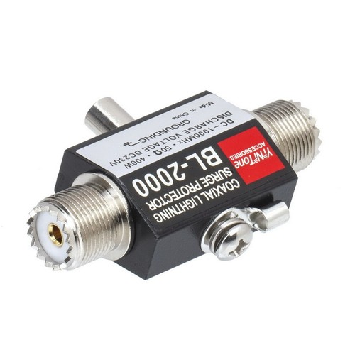 BL-2000 Coaxial Lightning Arrestor Surge Protector PL259 Female To PL259 Female - Afbeelding 4 van 6