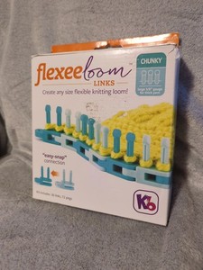 Authentic Knitting Board Flexee Loom Links Chunky Yarn