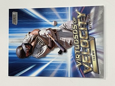 2023 Stadium Club Baseball Virtuosos of Velocity - Fernando Tatis Jr. - Padres