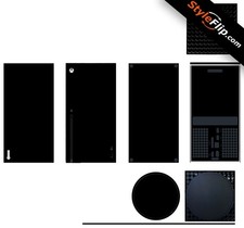 Xbox Series X Skin Black Protective Decal StyleFlip