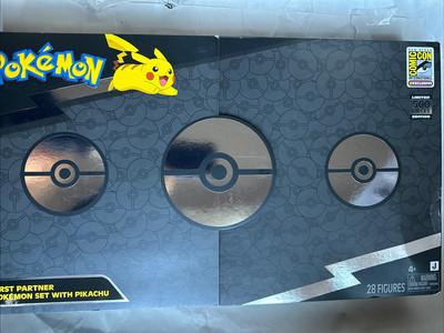 ポケットモンスター　セット Jazware SDCC 2023 Exclusive Pokemon First Partner Set with Pikachu