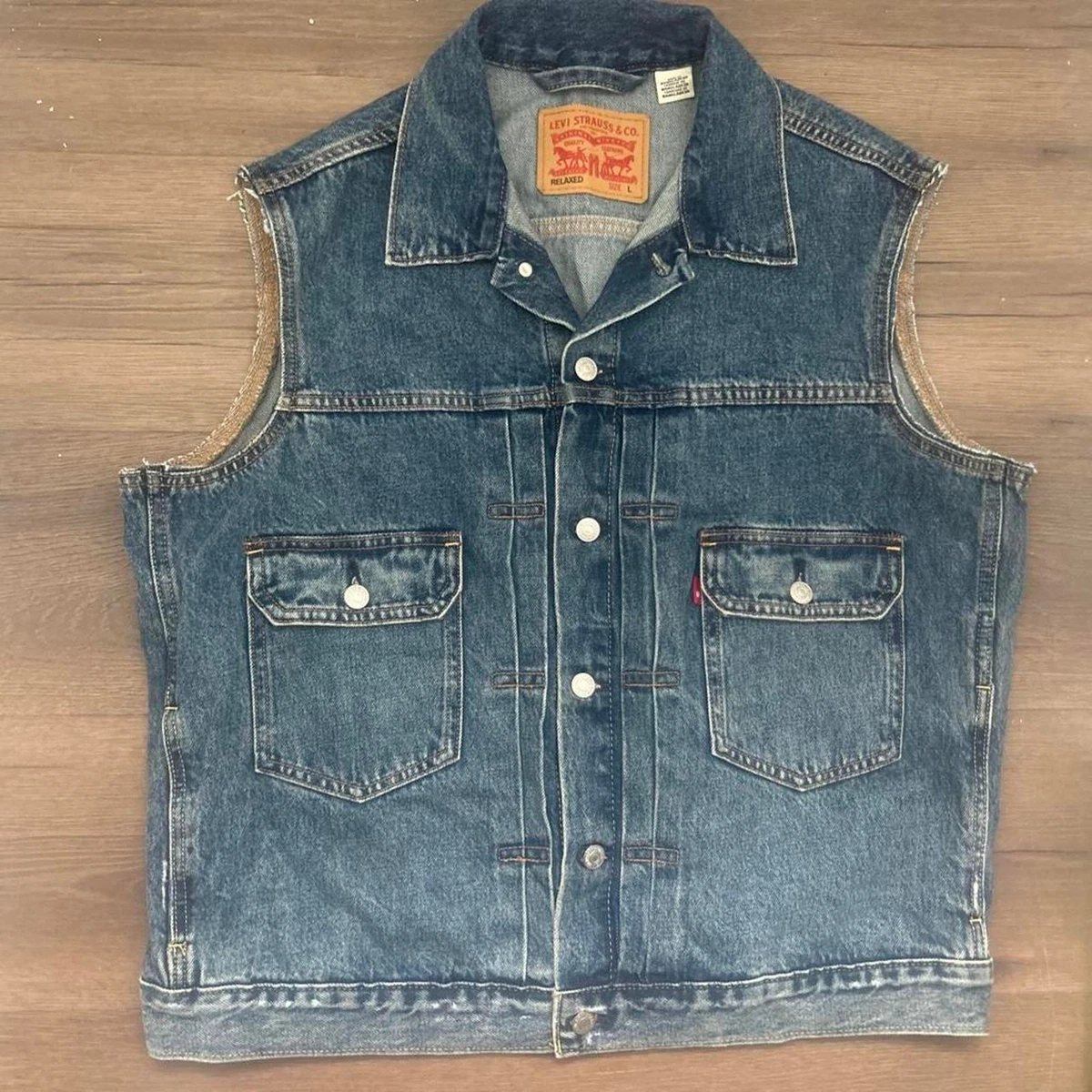 vintage levis vest products for sale | eBay