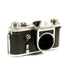 Pentacon ZI 35mm SLR Film Camera - PARTS, NOT WORKING