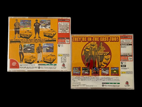 Dreamcast Crazy Taxi 1 & 2 set with obi So