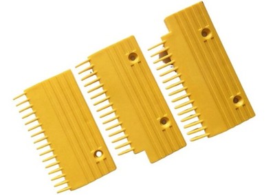 20PCS Escalator Yellow Plastic Comb Plate 655B013H06/655B013 H06 lef/mid/rinht *