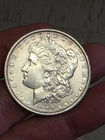 1890 P MORGAN SILVER DOLLAR--SHARP AU/BU--GREAT INVESTMENT