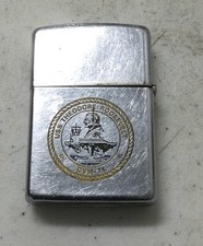 Zippo Lighter Standard 1995 USS Theodore Roosevelt CVN-71 Used