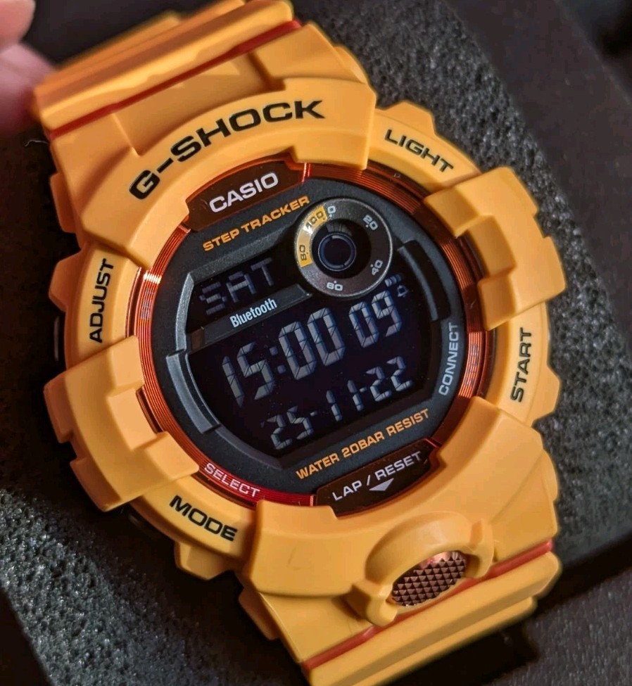 Casio G-Shock GBD-800 Bluetooth Step Tracker G-Squad
